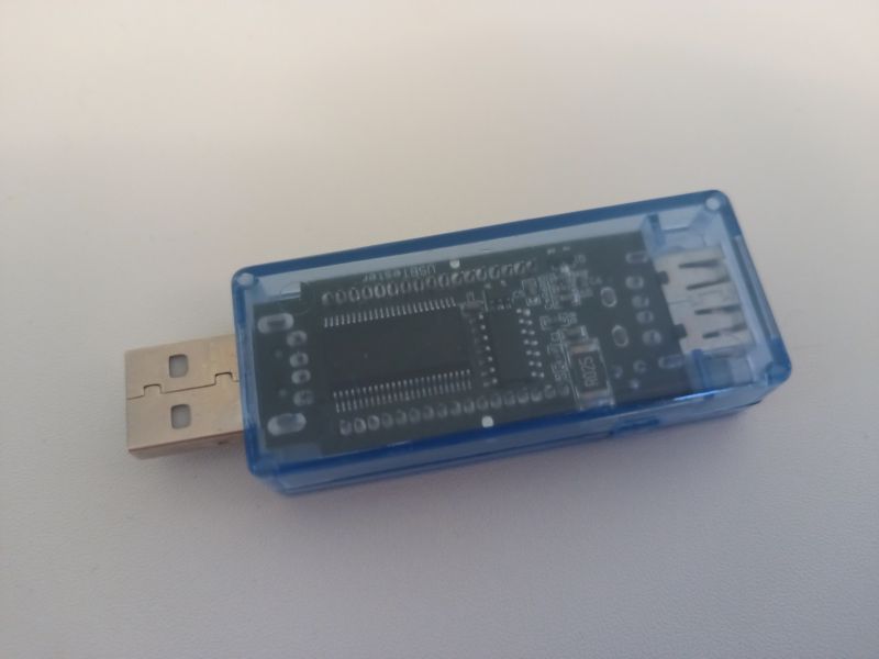 USB volt/amp tester digital display DIY accessory lighting