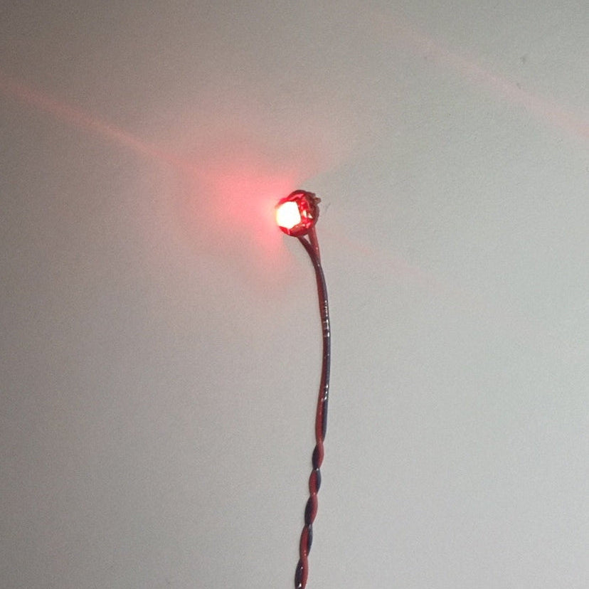 LED bit Light 30cm cable 0.8mm pin DIY lighting accessory