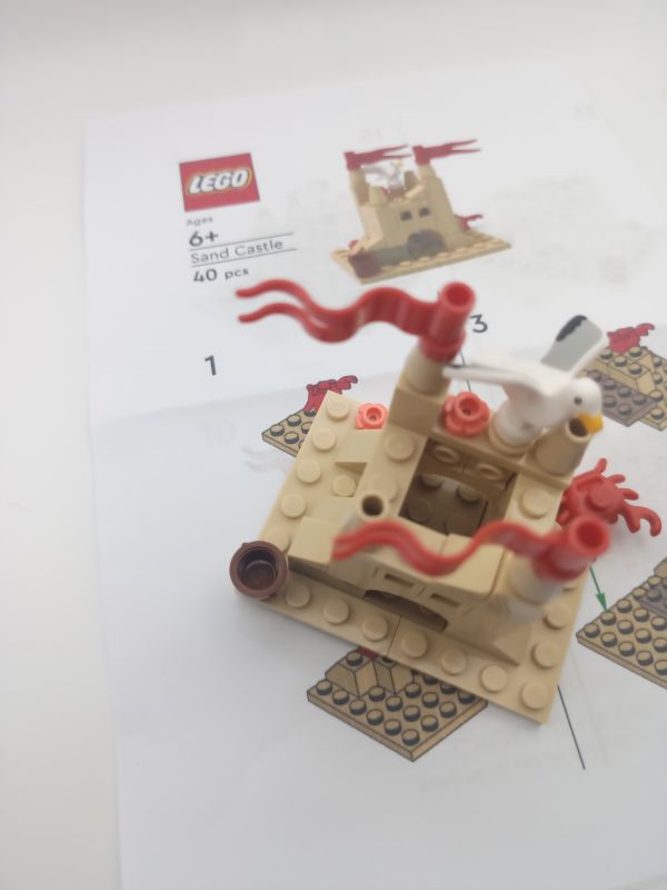 LEGO® Sandcastle, Make and Take