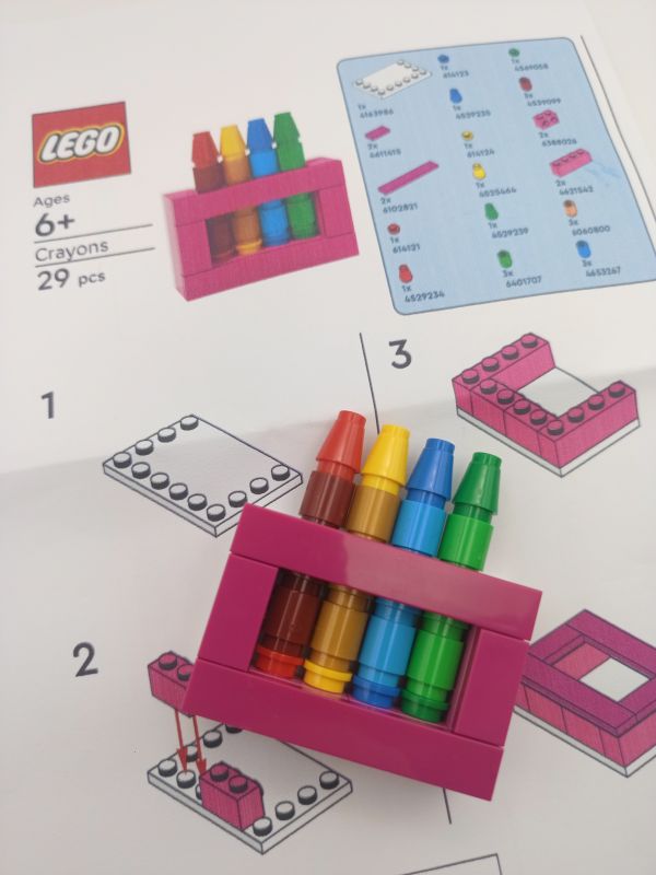 LEGO® Crayons, Make and Take