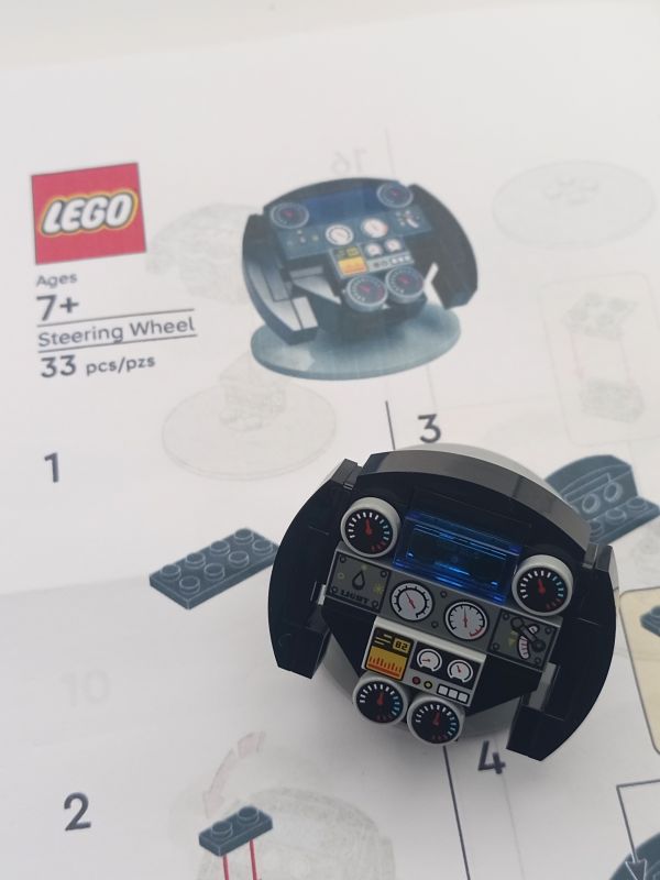 LEGO® F1 Steering Wheel, Make and Take
