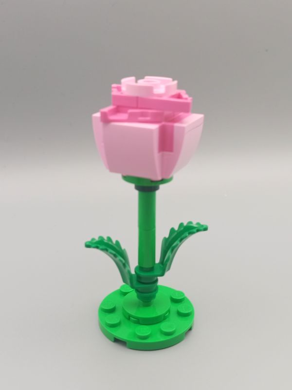 LEGO® Micro Pink Rose, Make and Take