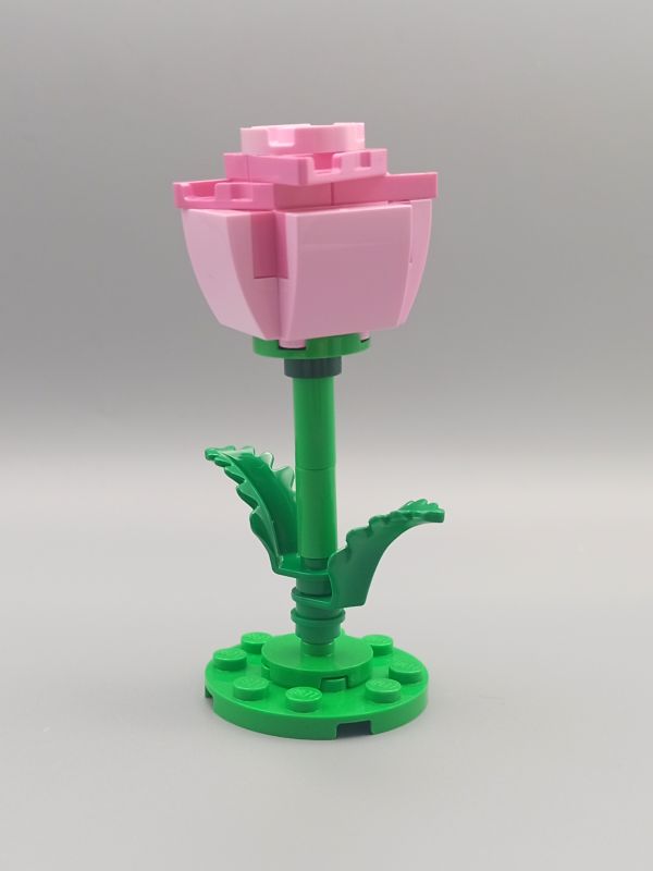 LEGO® Micro Pink Rose, Make and Take