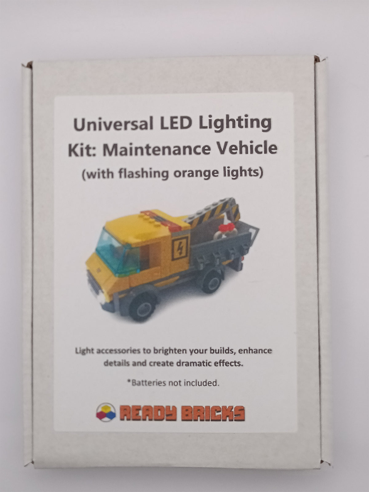 Maintenance Vehicle Universal Lighting Kit - with flashing orange lights