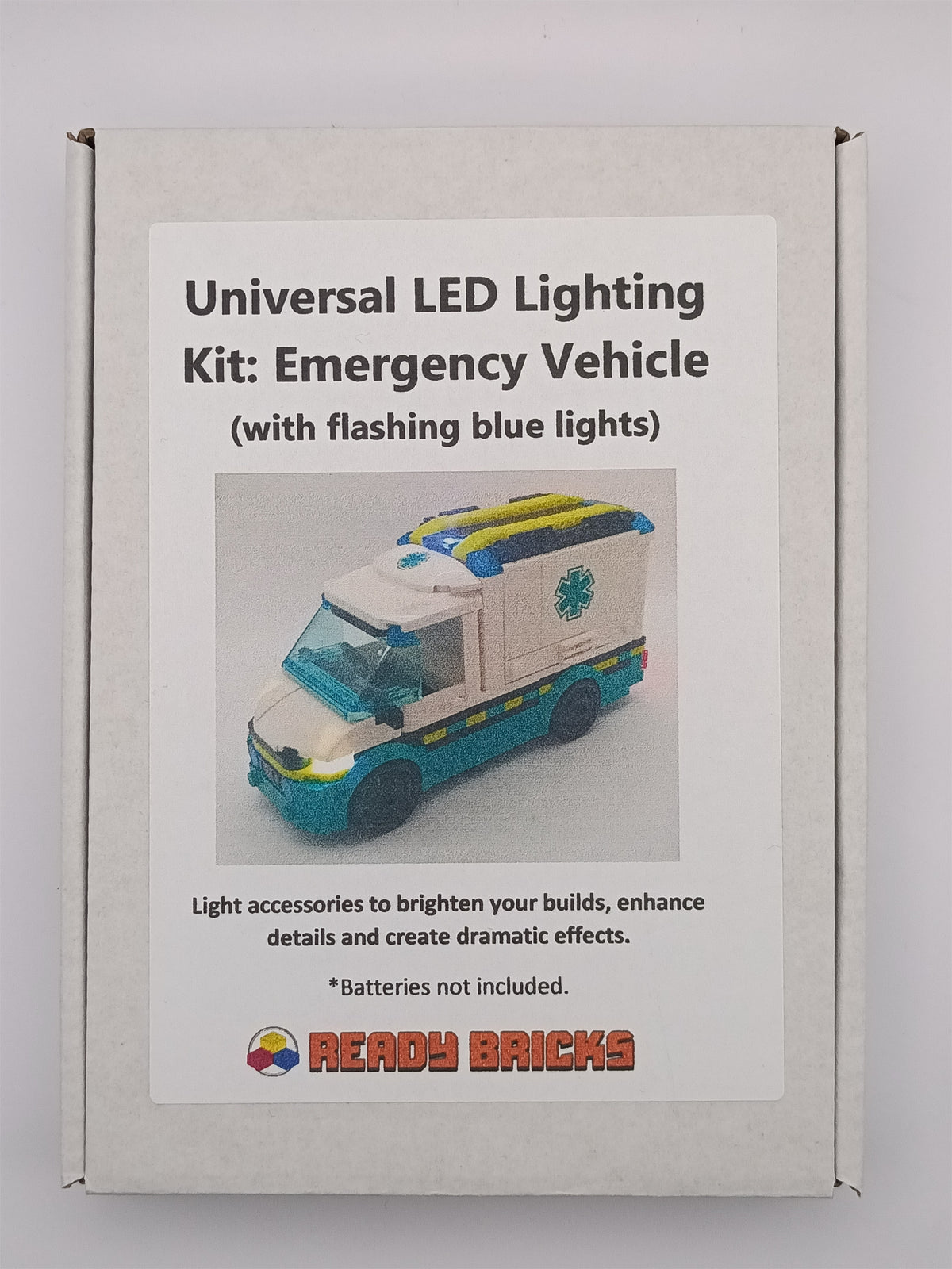 Emergency Vehicle Universal Lighting Kit - with flashing blue lights