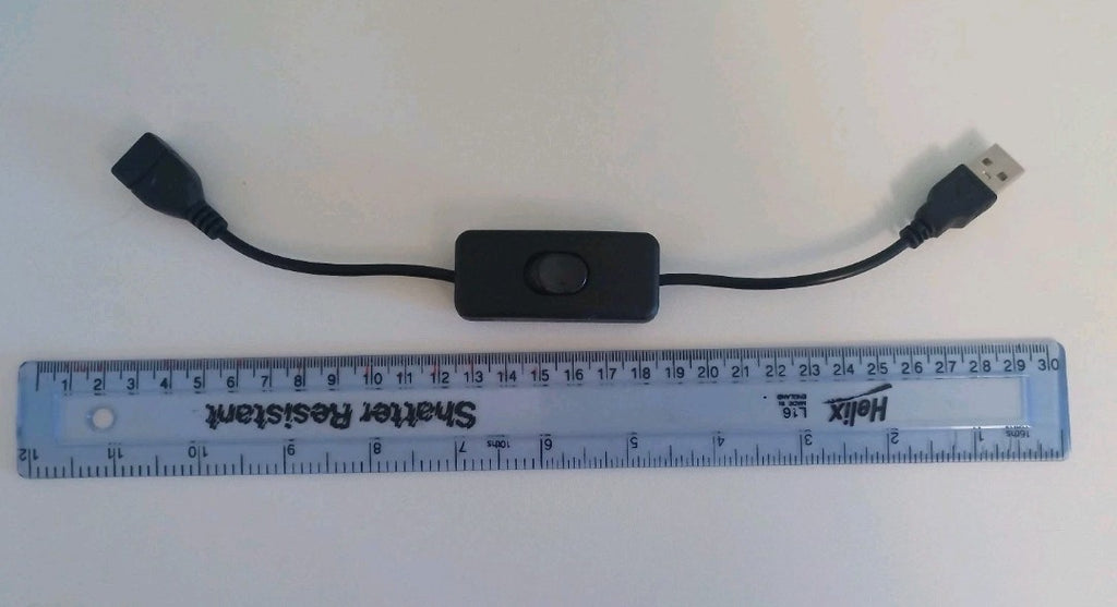 USB Switch Cable ON/OFF Male to Female Extension Power Connector for Lighting