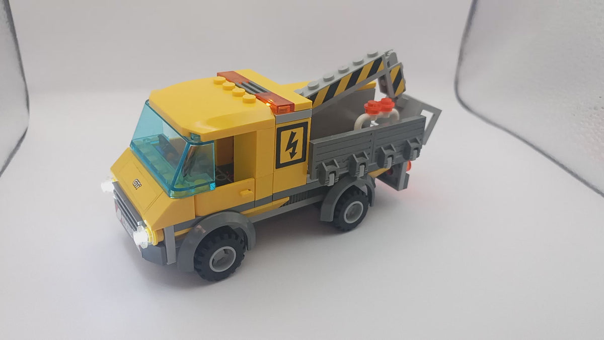 Maintenance Vehicle Universal Lighting Kit - with flashing orange lights